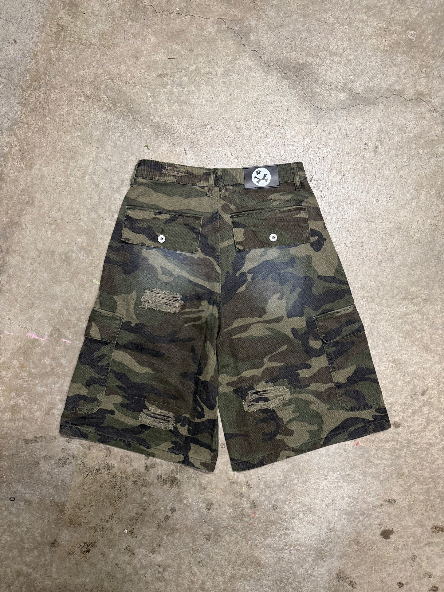 Army Camo Shorts